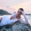 Sober Magazine - Breena White Swimsuit - Ephram White Skirt