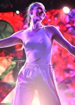 Sofi Tukker - Delta White Swimsuit