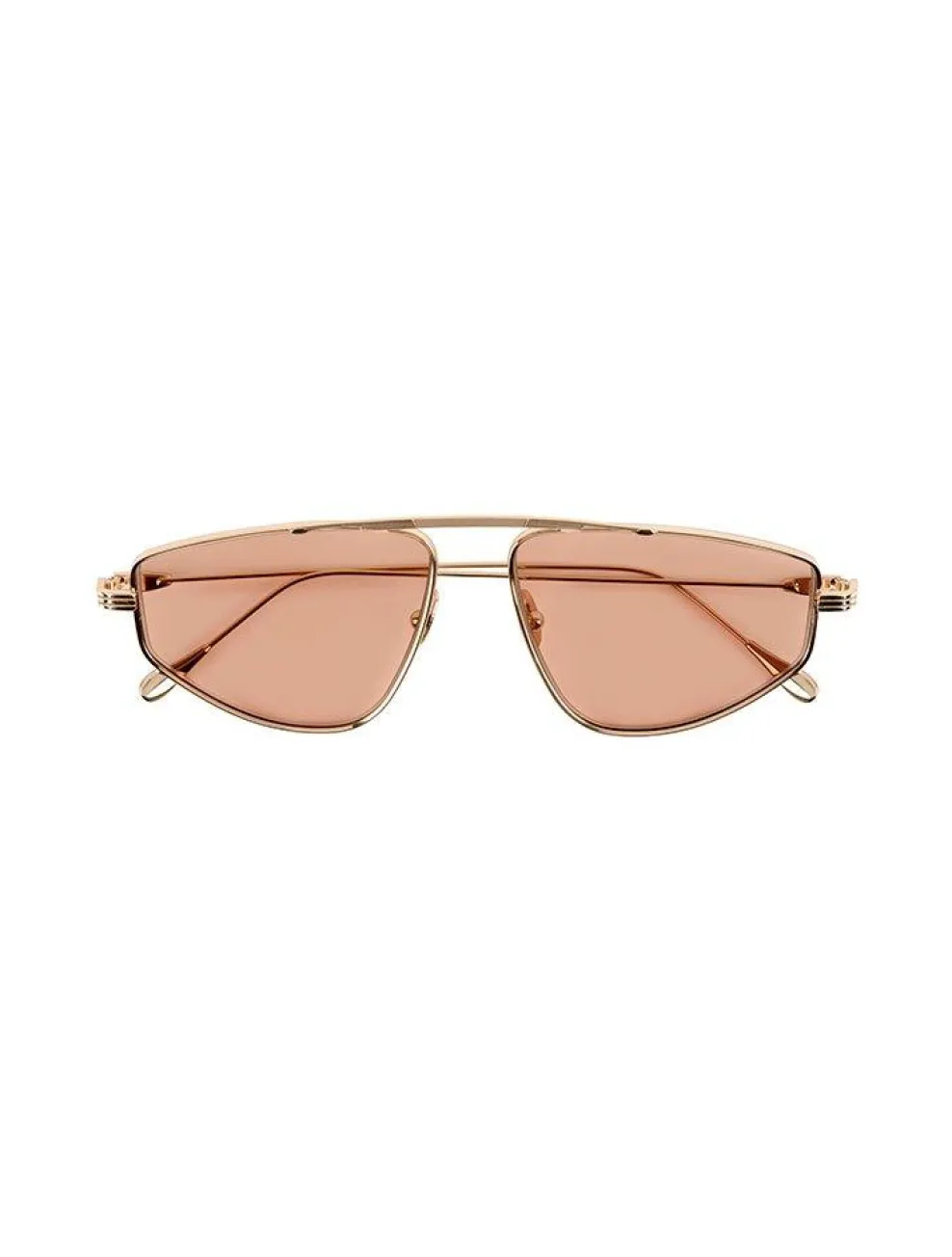 Sting Brown Rose Gold Sunglasses