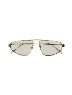 Sting Green Rose Gold Sunglasses