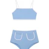 Sunny Blue Kids Bikini Top