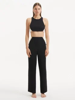 Wade Black White Pants