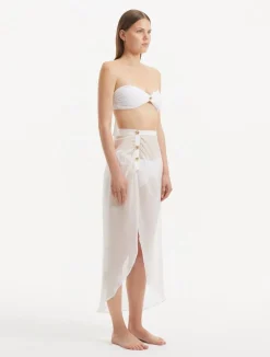 Xander White Skirt