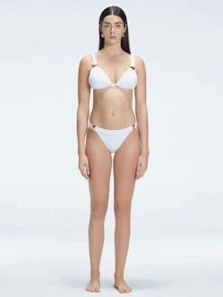 Zella White Hipster Bikini Bottom
